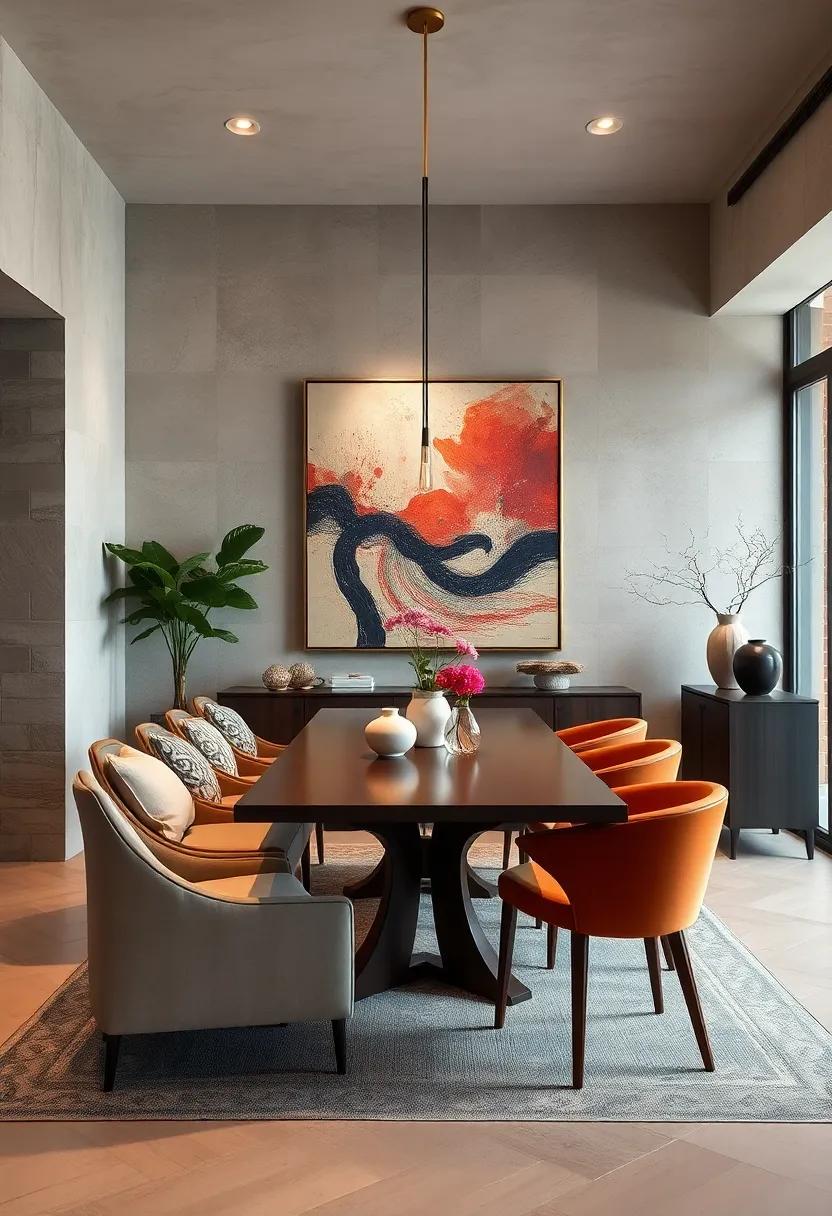 Oversized Art Piece: An oversized art piece can‌ draw the eye up, creating the⁤ illusion ​of higher ceilings and more space