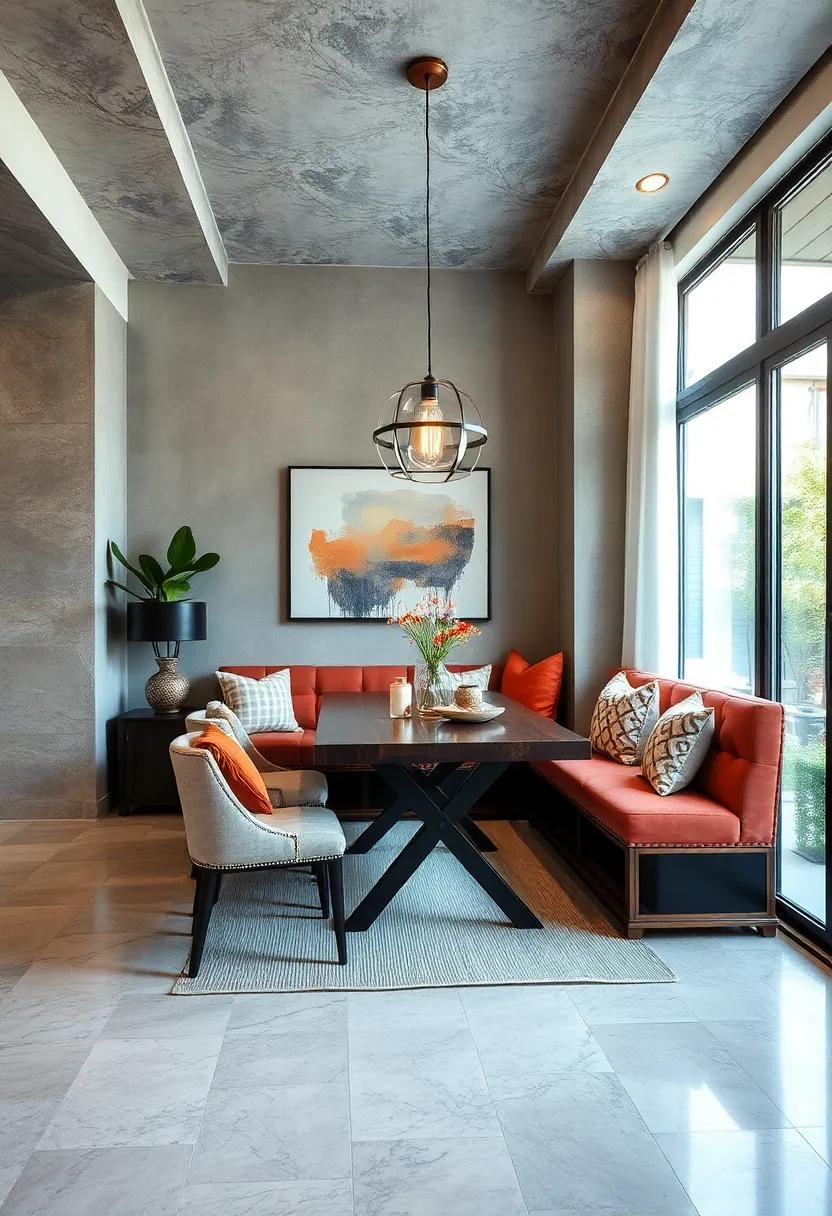 Incorporate Bench Seating: Use a bench instead of chairs to ​save⁢ space ‌and provide flexible seating for guests