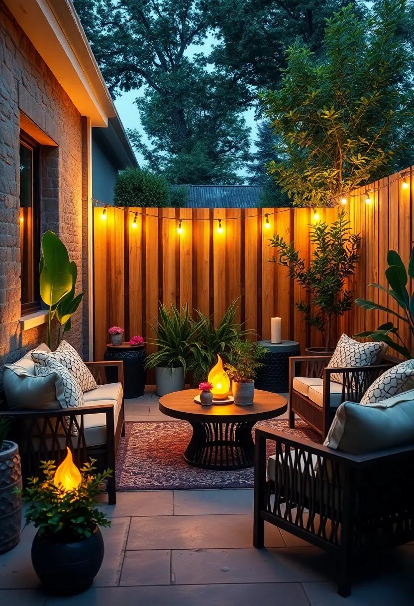 Dancing Flame Solar Lights: These lights create an illusion of a flickering flame, ⁢adding warmth and style to your outdoor‌ space