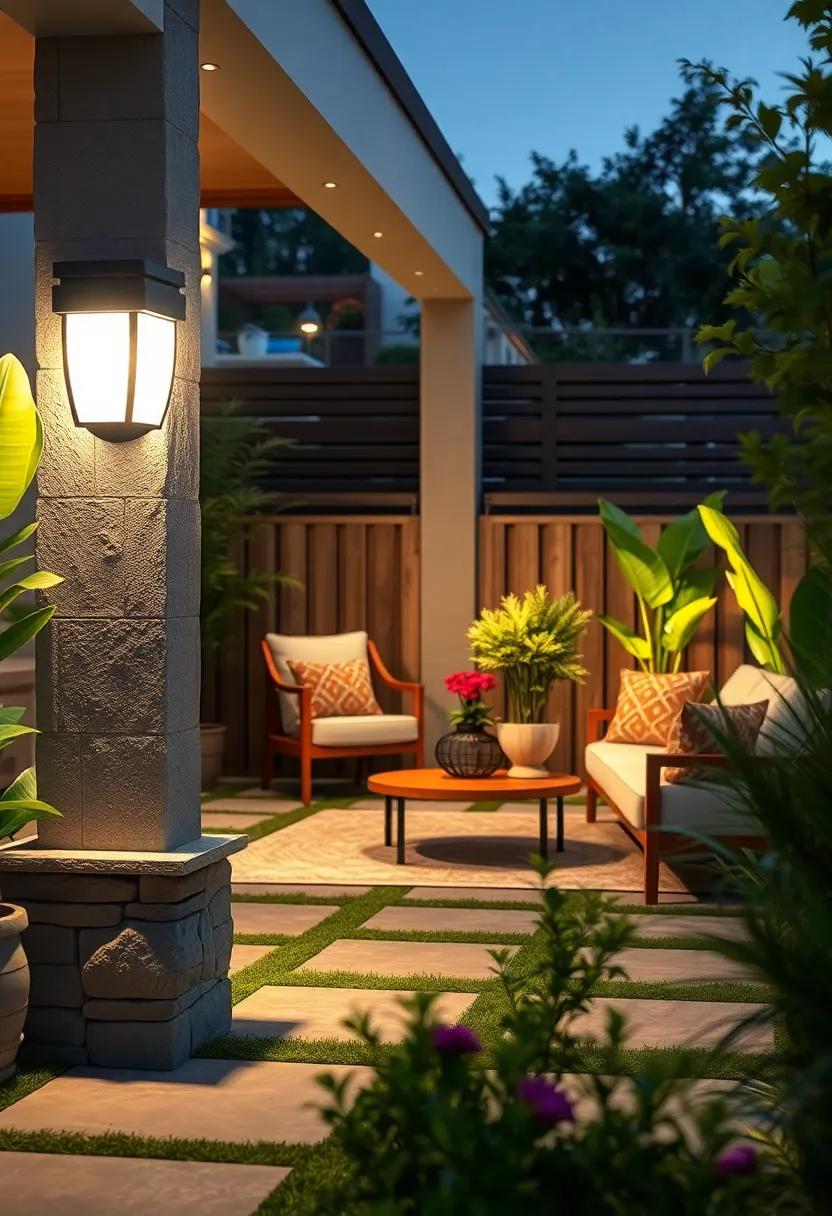 Fence-Post Solar Lights: Designed to fit directly onto fence posts, these ⁣lights provide unobtrusive yet effective lighting