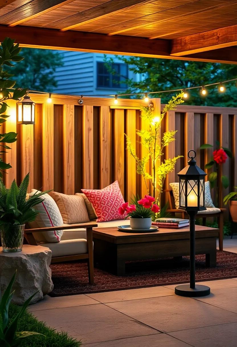 Rustic Lantern Solar Stakes: ‌These charming⁣ lantern-style lights create a cozy ambiance, ideal for rustic garden themes