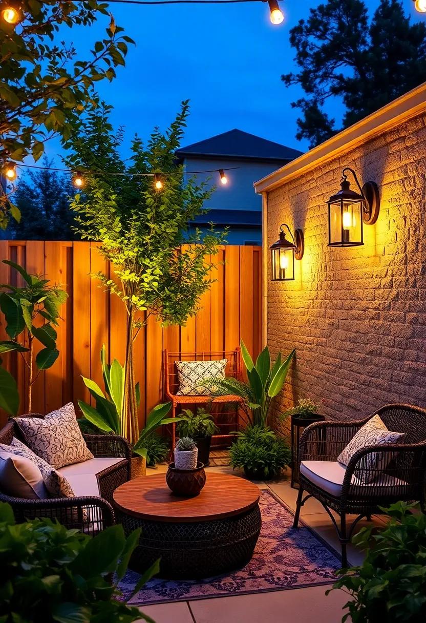 Solar Lantern Wall Sconces: Attach ‍these lanterns directly to your fence for a⁤ vintage-inspired look⁤ that⁢ adds​ character