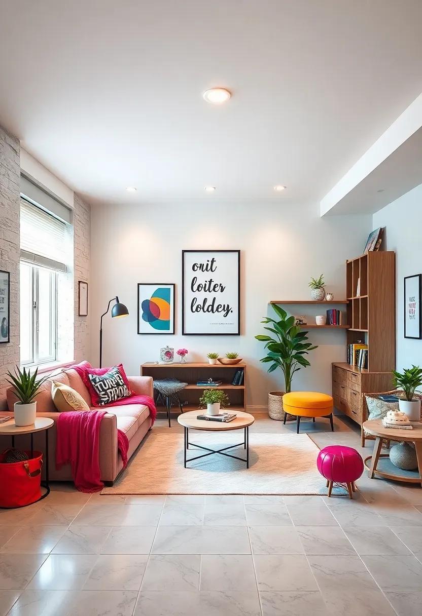 Inspirational Quotes: Use wall decals ‍or framed prints with motivational ‍quotes to inspire positivity and creativity in the space