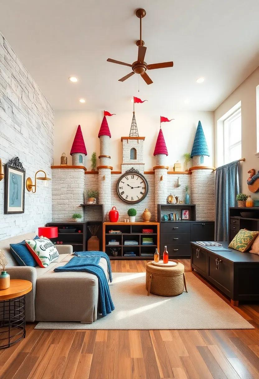 Enchanted Kingdom: Step into a world of magic with castle walls, mythical creatures, and fairy-tale⁤ accents that transform daily routines into ‍royal adventures