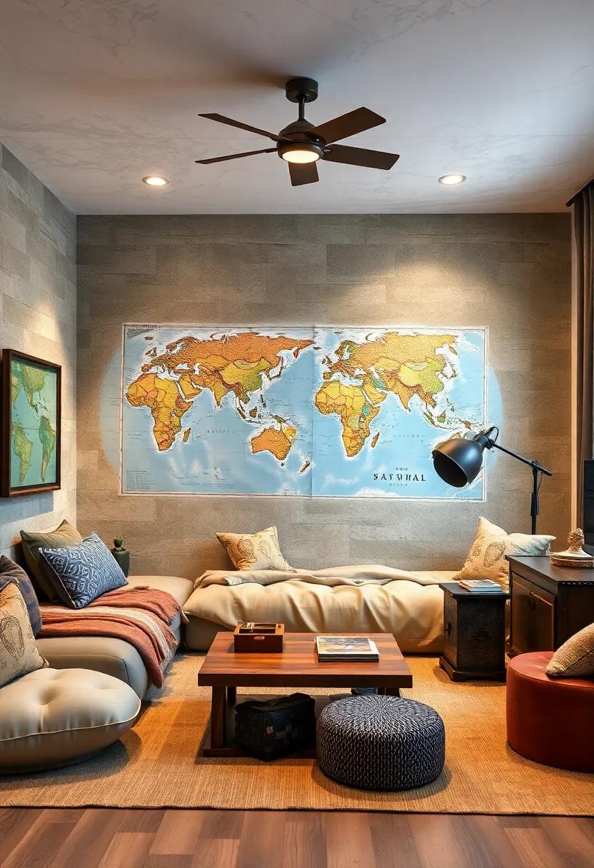 Explorers' Hideout: Inspire⁤ curiosity about the world with maps, globes,⁢ and‌ travel-themed decor that encourages adventures near and far, crafting a sense of wanderlust