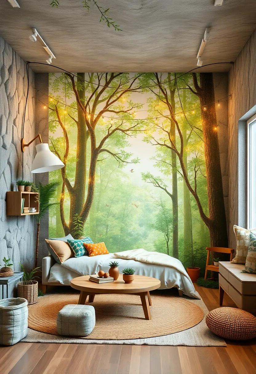 Fantasy Forest: Whisk away into a magical forest with ‌whimsical trees, fairy lights, ‌and woodland creatures⁤ that create an⁢ inspiring and fantastical escape