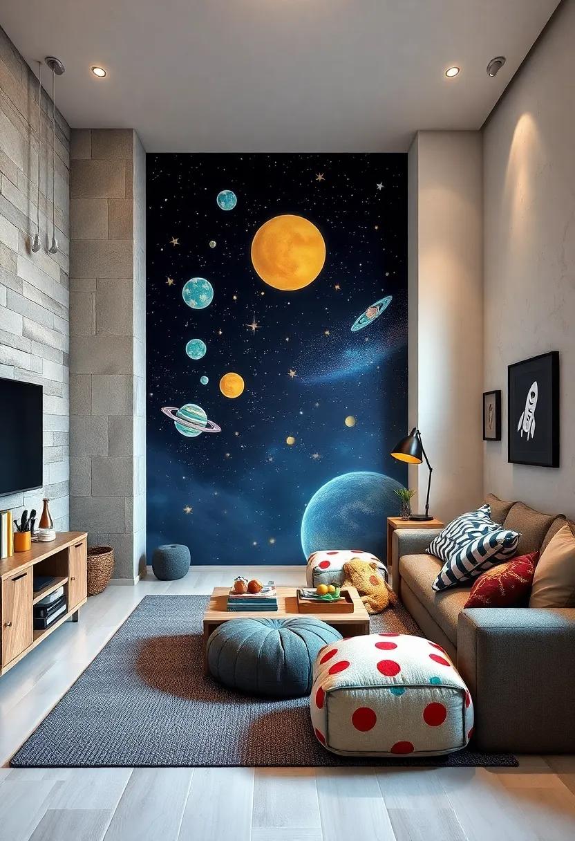 Space ⁤Explorer: Create an intergalactic retreat with glowing stars, planet murals, and rocket ship accents, inspiring dreams of adventures beyond Earth