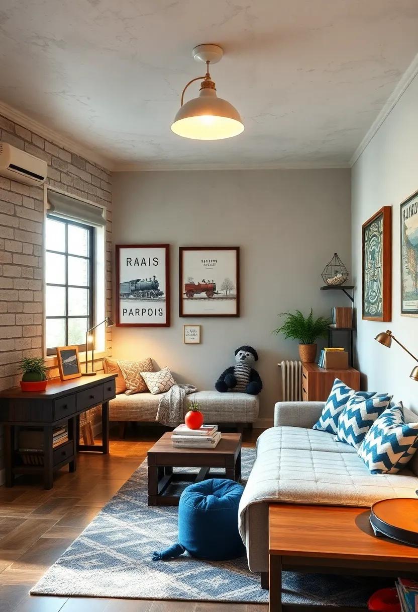 Train Station: Bring the thrill of the tracks indoors with⁣ a train-themed room ⁢featuring​ tracks​ as decor, vintage train posters, and​ a cozy reading nook resembling a charming⁣ station