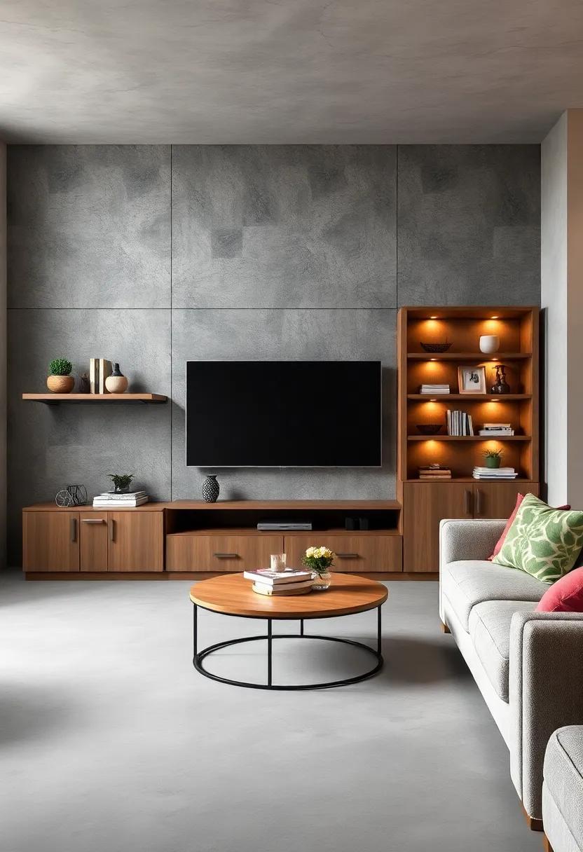 Large Scale Storage:⁤ Perfect ​for big ⁣screen lovers, ‍this oversized unit combines extensive shelving and elegant cupboards ⁣to hide⁢ away your equipment and games