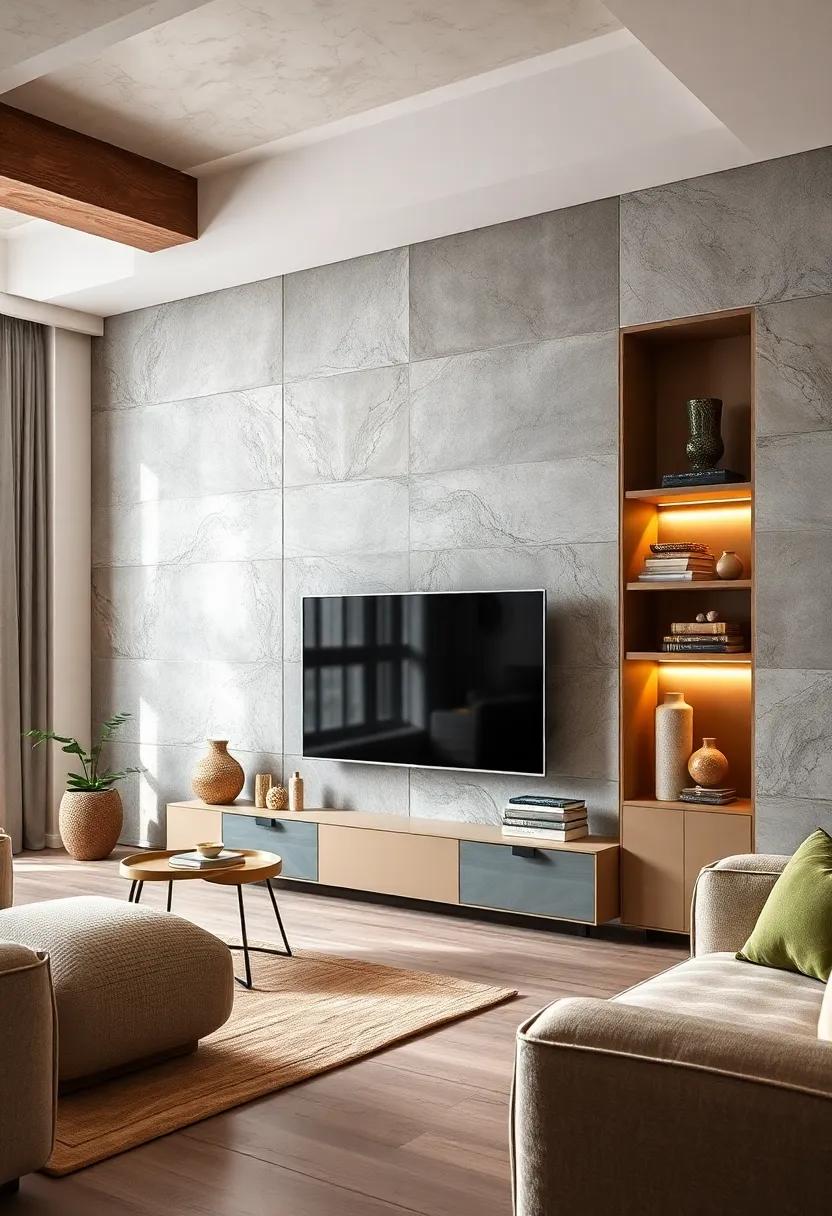 Space-Saving Solutions: A corner​ TV unit that maximizes room layout,featuring an innovative design with both ⁤open shelves and closed storage for space efficiency