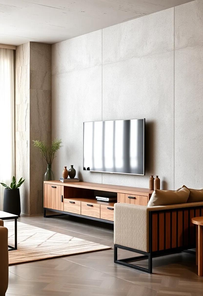 Urban⁣ Chic: Featuring⁣ a combination of wood and metal,this unit blends industrial style with modern functionality,perfect for an urban⁤ loft setting