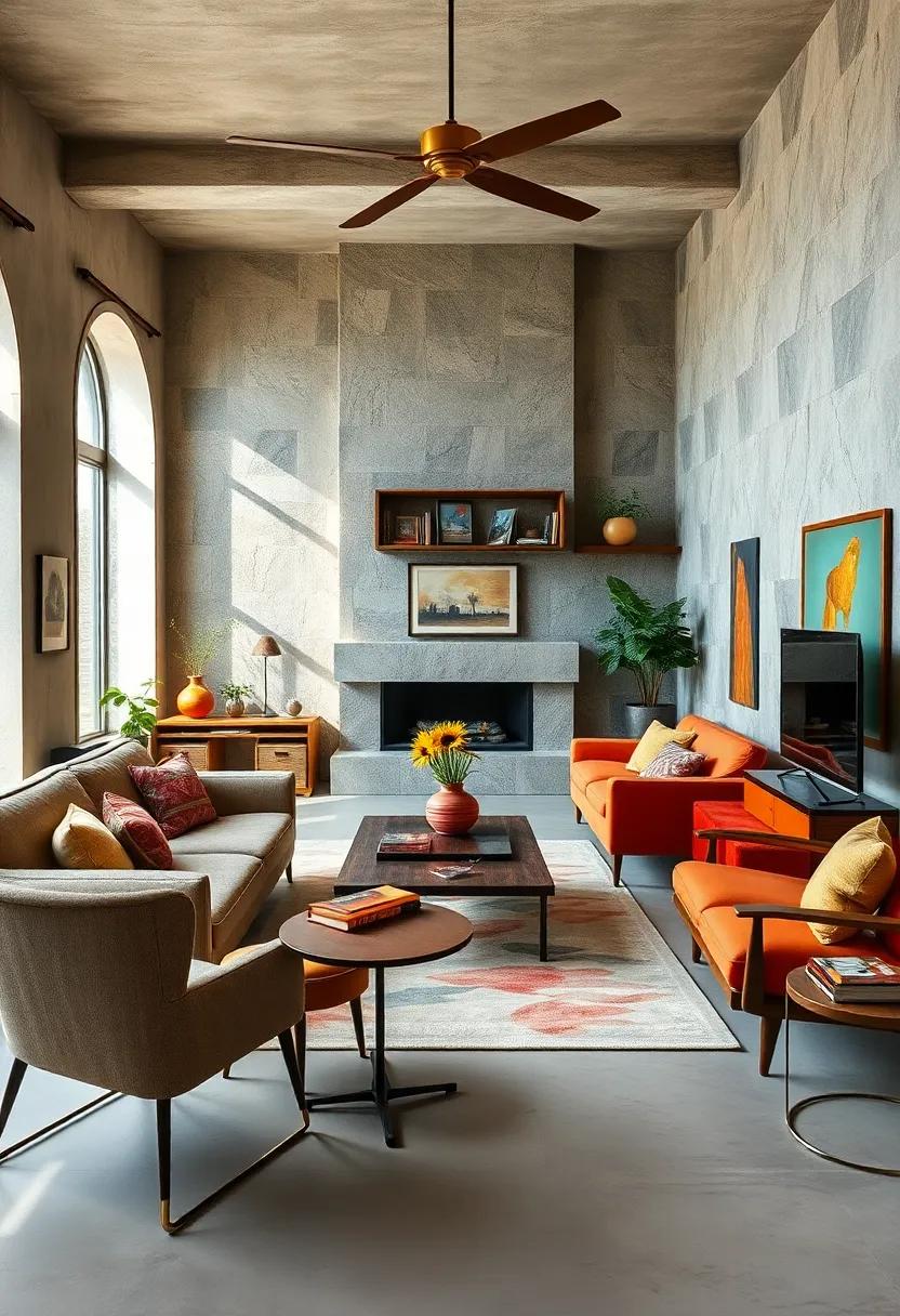 80s Eclecticism: bold colors, playful patterns, and an adventurous spirit define this⁢ era, ​showcasing furniture that dares to stand out