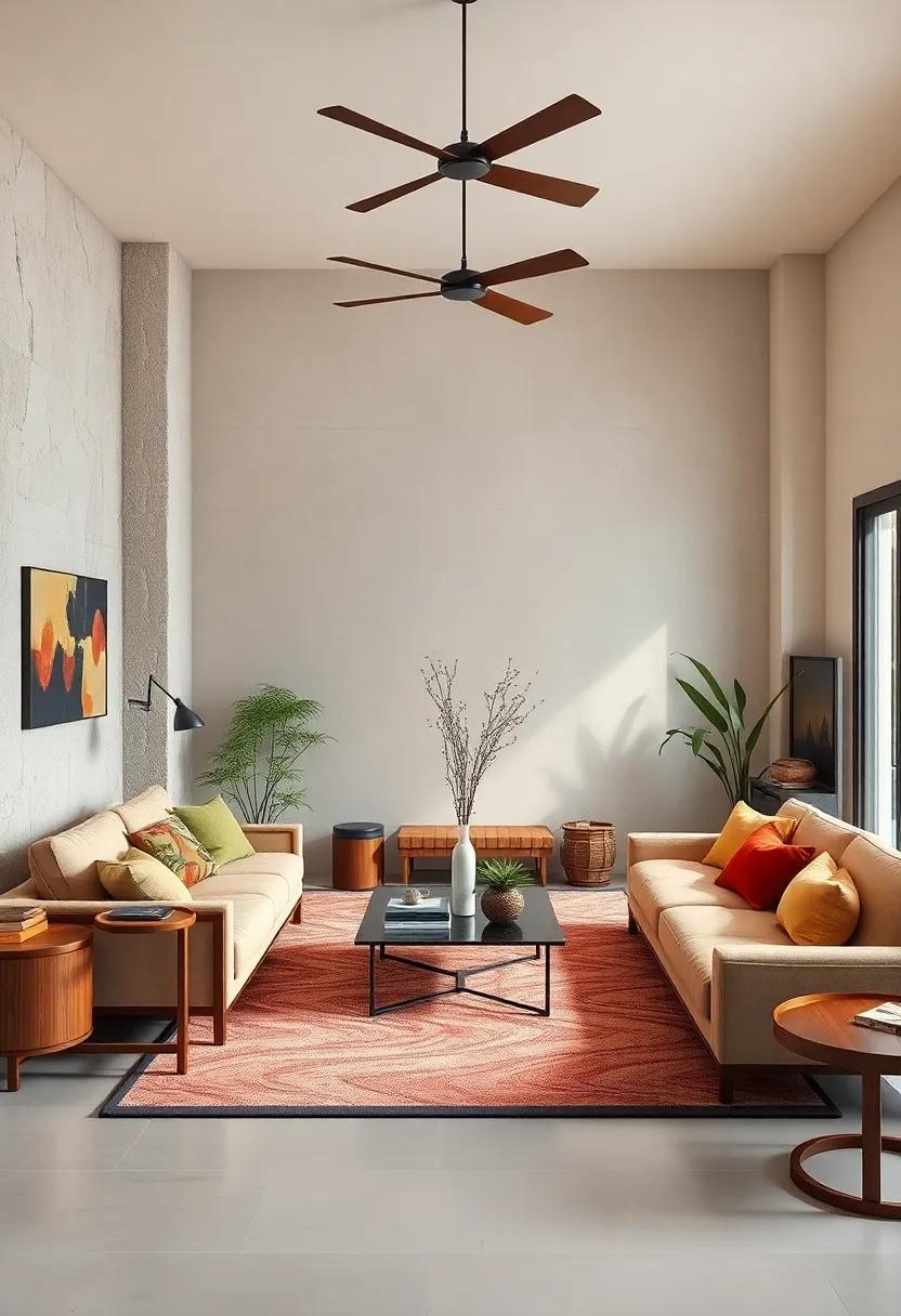 Japanese⁣ Zen: Incorporate the ⁤tranquility of Japanese ‌aesthetics into‌ your living ⁣room with simple furniture,natural materials,and a calming color​ palette