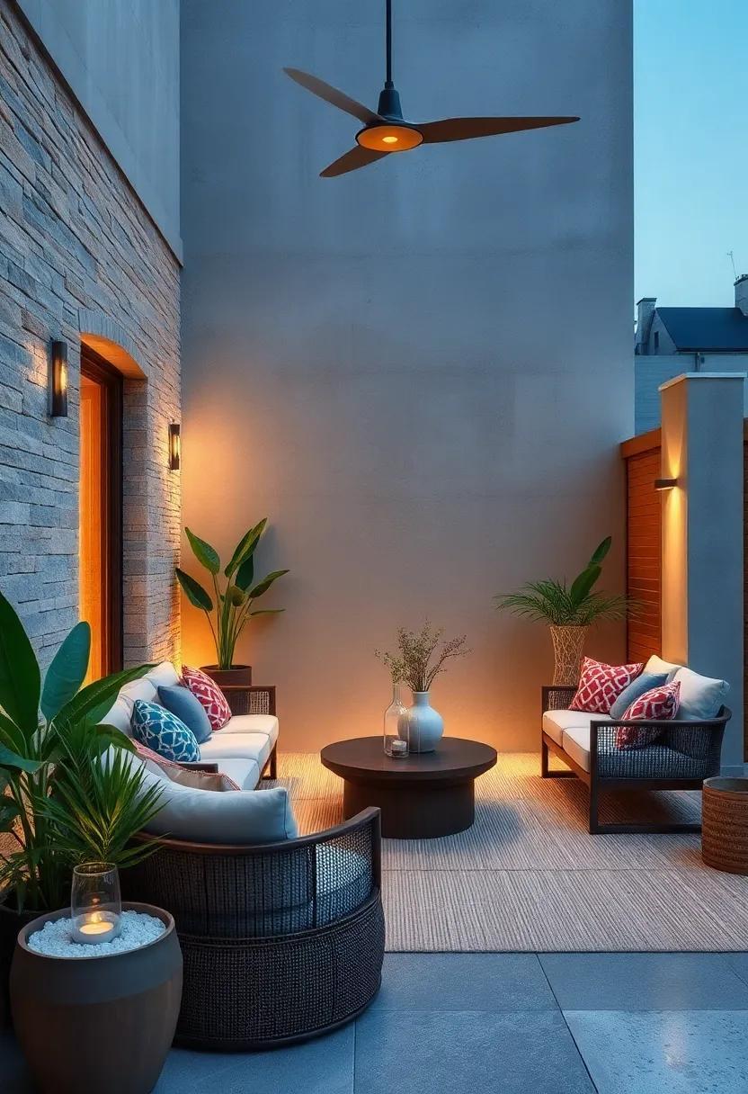 27 Small Outdoor Spaces Enhanced by Innovative Built-In Lighting Designs
