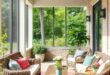 23 Inspiring Ways to Enhance Your Screened Porch with Woven Wicker Furniture