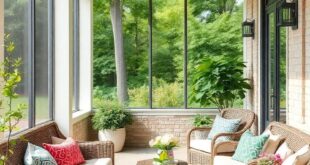 23 Inspiring Ways to Enhance Your Screened Porch with Woven Wicker Furniture