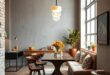 29 Stunning Small Dining Rooms That Dazzle with Statement Lighting