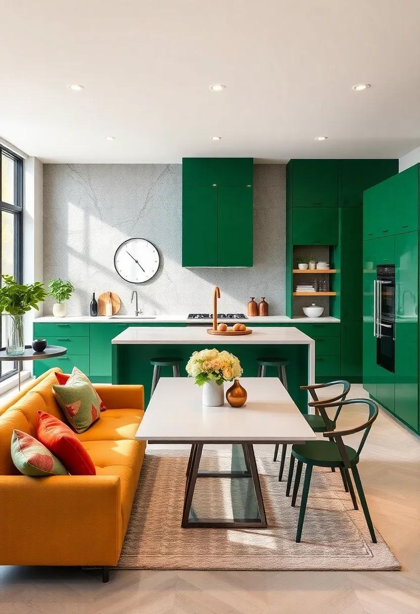 27 Stunning Ideas for an Emerald Green Luxury Kitchen That Dazzle and Delight