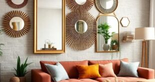 25 Stunning Decorative Mirror Ideas to Elevate Your Small Living Room Walls