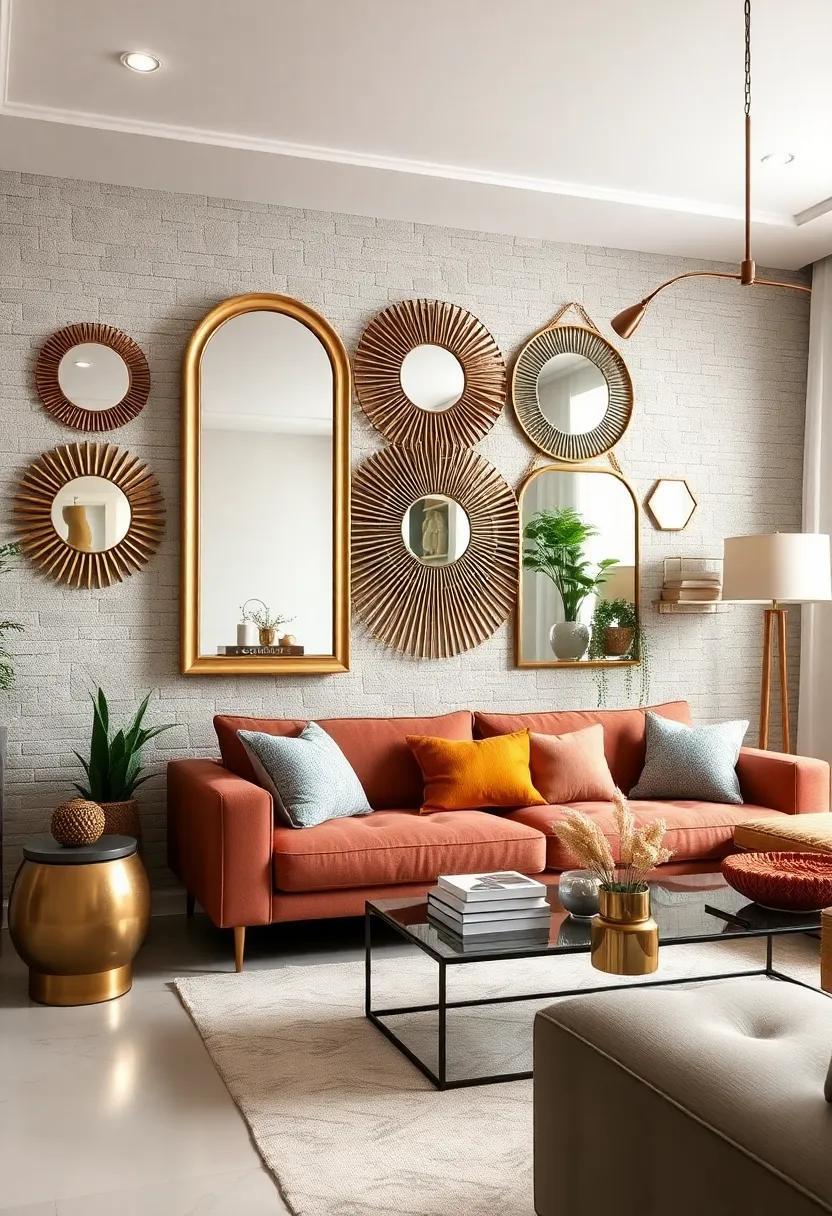 25 Stunning Decorative Mirror Ideas to Elevate Your Small Living Room Walls