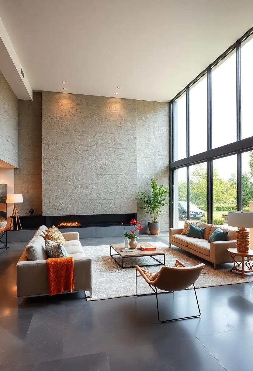 25 Breathtaking Ideas for Designing a Modern Living Room with Floor-to-Ceiling Windows