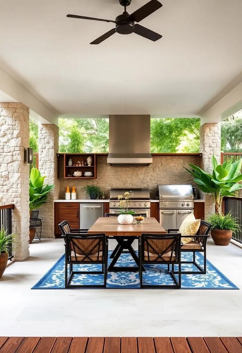 29 Inspiring Outdoor Kitchen on Deck Ideas for Your Perfect Backyard Retreat