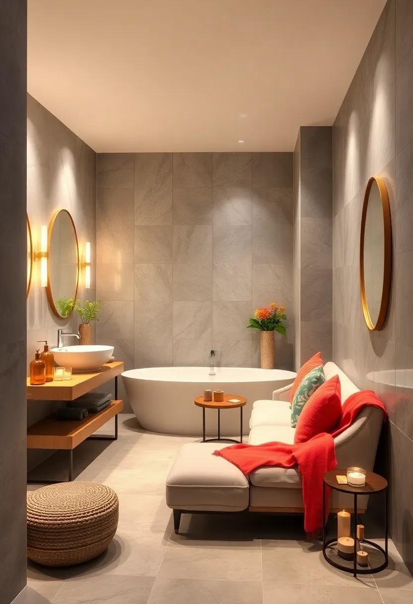 Create a Spa Zone: dedicate a corner with plush seating, soft lighting, and calming decor to create a ⁢mini-spa experience ‍right at home