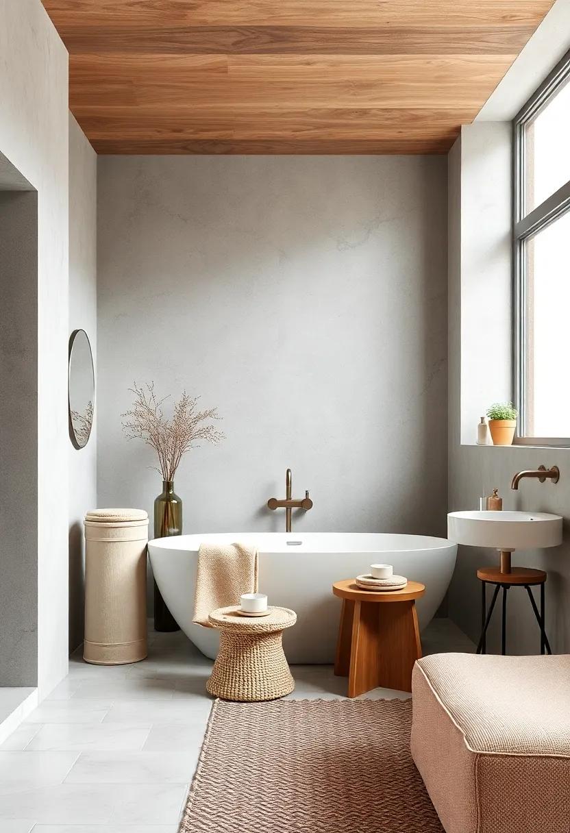 Monochrome Scheme: ‌Stick ‍to a monochromatic color palette with ⁤varying shades for a sleek, modern take on bathroom decor