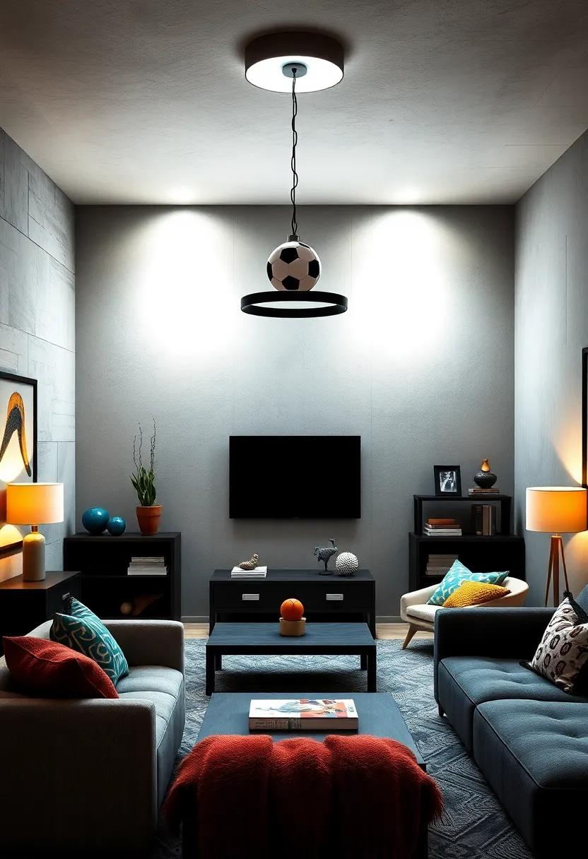 Sports Hall of⁢ Fame Lighting: Capture the essence of his favorite teams with creative lighting that showcases his athletic pride in a stylish manner