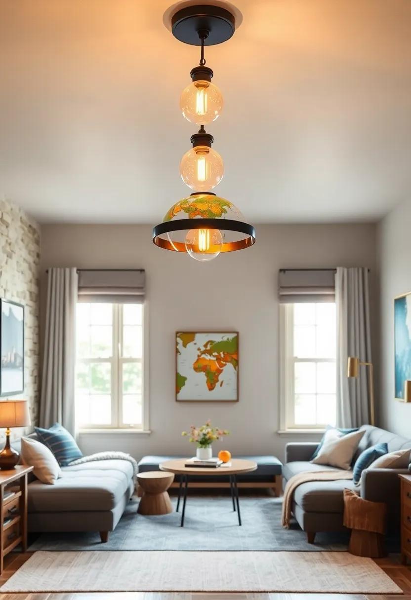 vintage globe Lighting Fixtures: foster ⁤a love for adventure and geography with ⁤globe-shaped lights, ‌perfect for inspiring dreams of travel