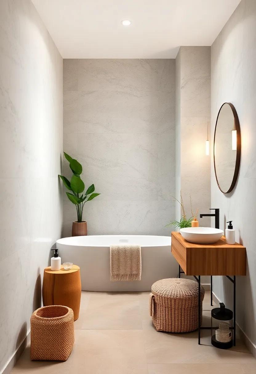 Curate a Scent experience: Infuse the bathroom with a calming scent using diffusers or air fresheners that reflect your⁤ style and welcome guests with a soothing aroma