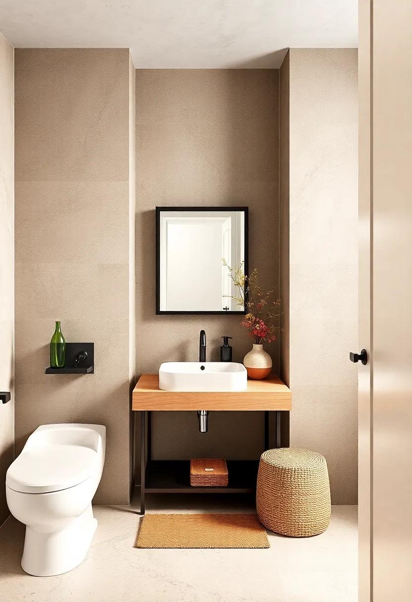 Invest in a Good Mirror: Upgrade your mirror​ to one with a stylish frame, or consider adding a double mirror for a more spacious and brighter appearance