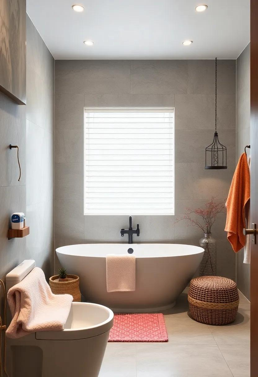 Use Decorative Towels:⁤ Plush, decorative towels can enhance‌ the ⁤look of your bathroom. Opt for a ⁤coordinated color scheme or fun patterns to inject personality