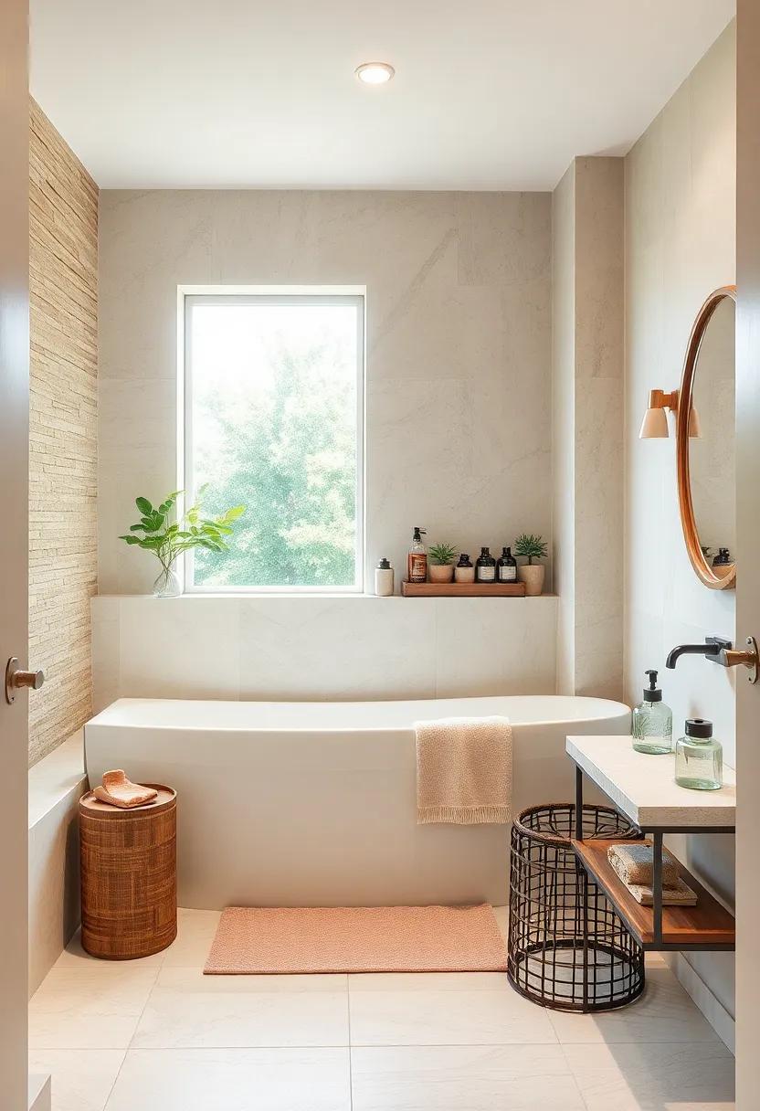 Use Clear Containers for Organization: ⁢Clear jars or containers can help keep toiletries‍ organized while allowing a ⁤glimpse of neatly arranged items, ⁤adding a sense of order to the room