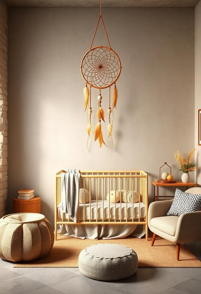 Dream Catcher: Hang‍ a beautiful dream catcher above the crib ​as a symbol of protection⁣ and sweet dreams