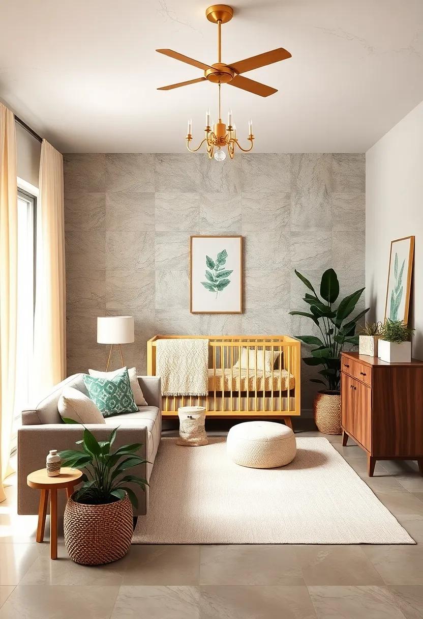 Nature-Inspired ⁣Touches: ⁣Introduce⁣ indoor plants‍ or botanical ‍prints to⁢ bring life and freshness to ​the nursery