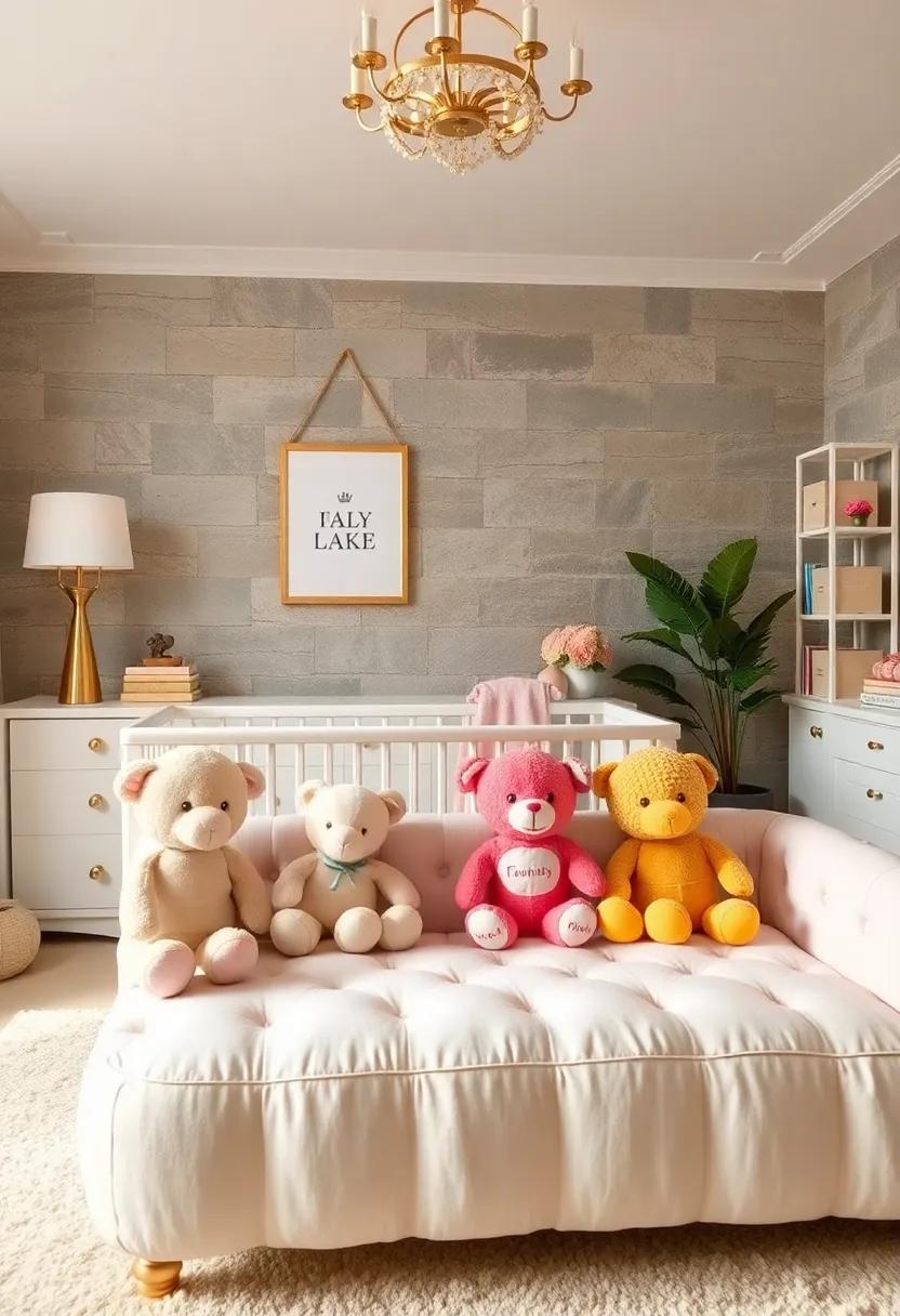 Personalized Stuffed Animals: choose plush toys that match⁤ the nursery's ⁢palette and ⁣can double as sentimental⁤ keepsakes