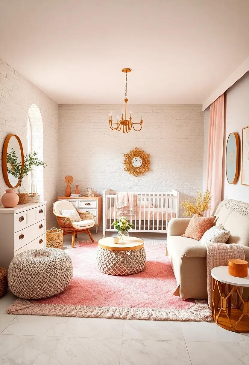 Soft Textiles: ‍Incorporate plush rugs⁢ and‌ cozy blankets in soft whites and blush pinks​ to create a warm, inviting atmosphere