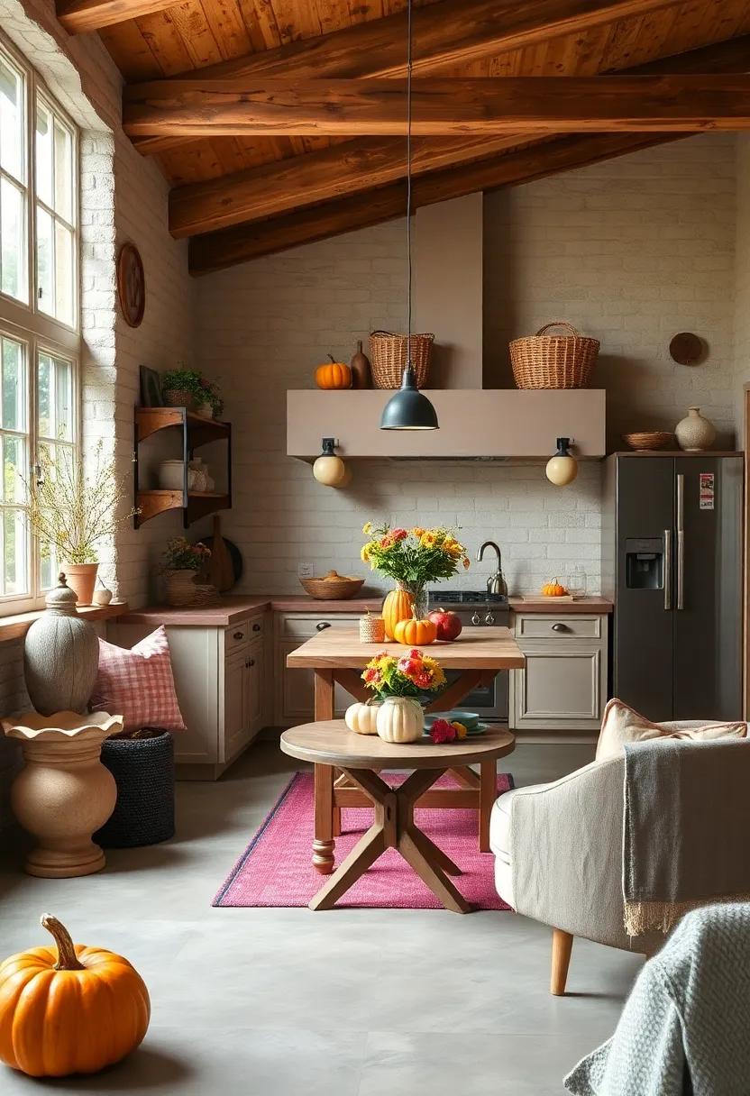 Seasonal Decor: Change decorations seasonally, incorporating elements like pumpkins in​ the‍ fall or wildflowers in the spring to keep the kitchen feeling fresh‌ and⁢ inviting