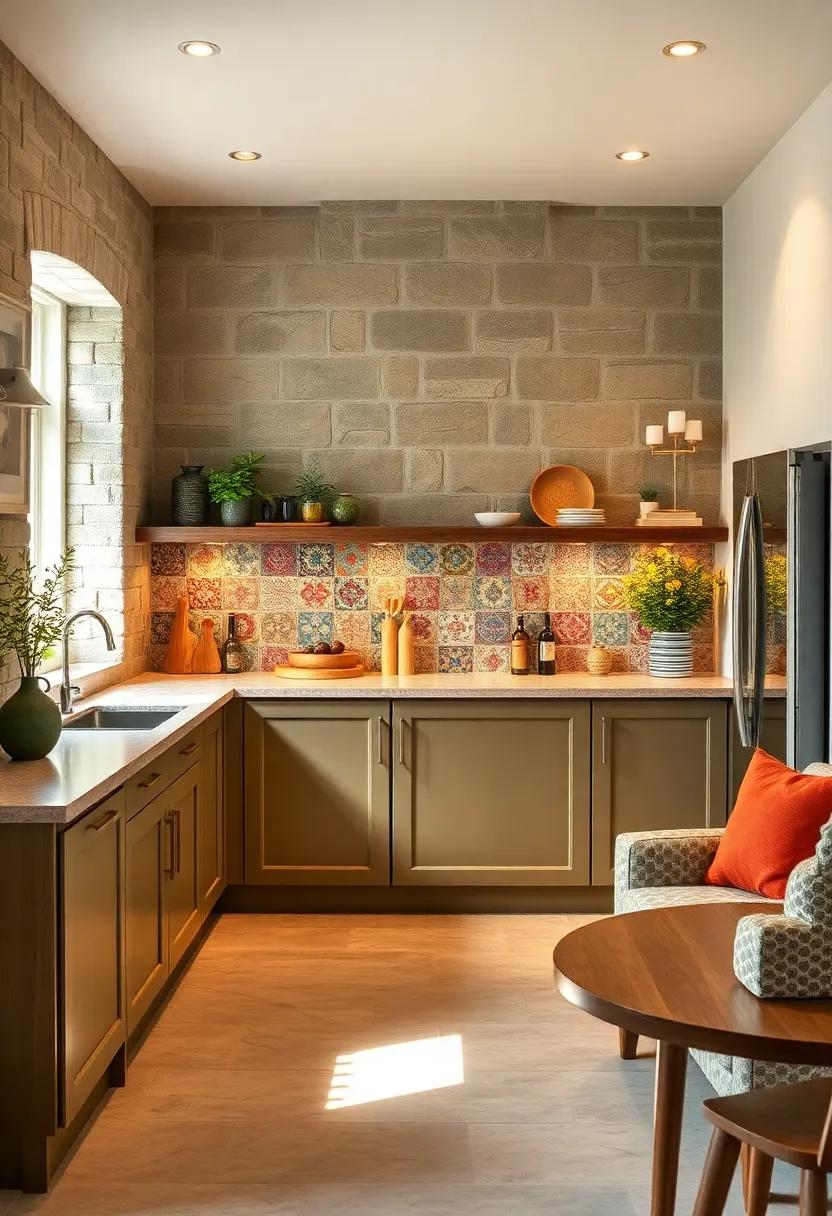 Artistic Backsplash: ⁢Use colorful ‍tiles or handmade‍ pottery for⁢ a distinctive‍ backsplash ‍that reflects your personal style⁣ and adds character to ‌the ​kitchen