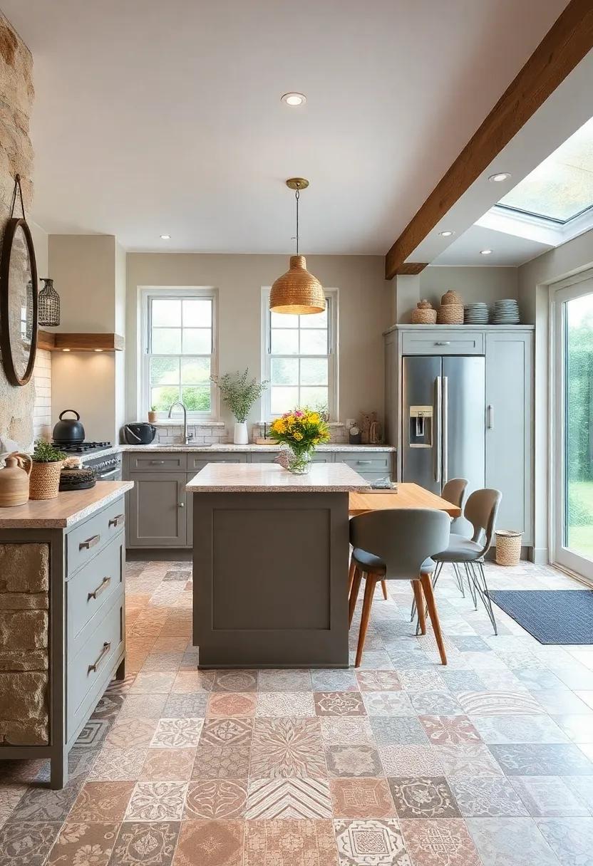 Cottage-style tiles: ​Select charming patterned tiles for the⁤ floor that add texture and ⁢style, enhancing the cottage aesthetic of ‌your kitchen extension