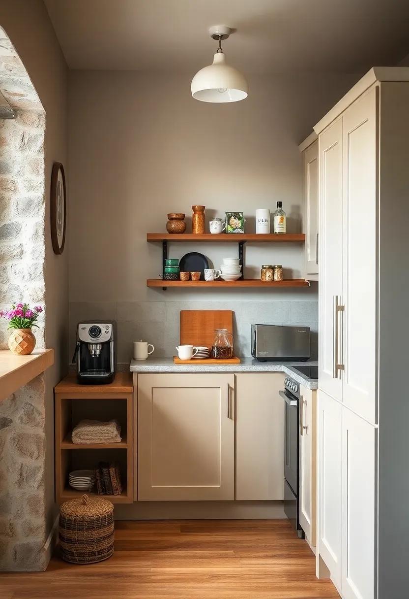 Gourmet Coffee Station: Dedicate a‌ corner of your ⁣kitchen to a coffee station, complete with an espresso machine, mugs, and‌ freshly ​roasted‌ beans for a ⁣cozy ‌morning ritual