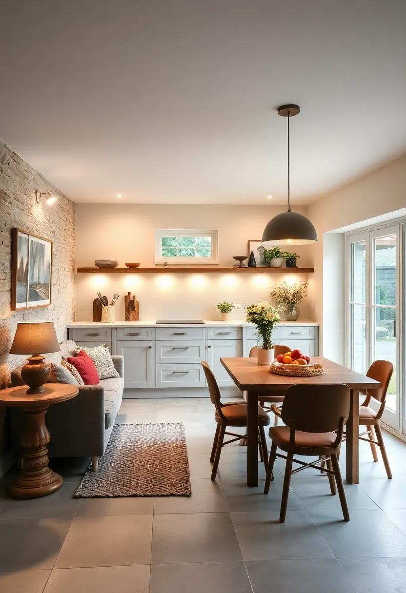 Layered Lighting: ‍Combine ⁢ambient, task,⁣ and‍ accent⁤ lighting to create⁢ a warm and⁢ inviting atmosphere perfect‍ for ‍culinary creations and​ gatherings