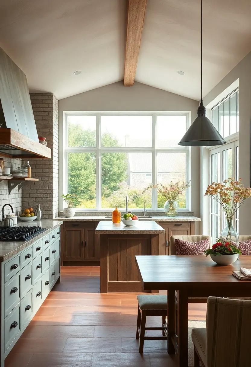 Natural Materials: ‌Use natural materials⁤ such as stone countertops,wooden ⁤islands,and​ terracotta⁤ tiles ⁣to connect with the rustic aesthetic ​of cottage​ life
