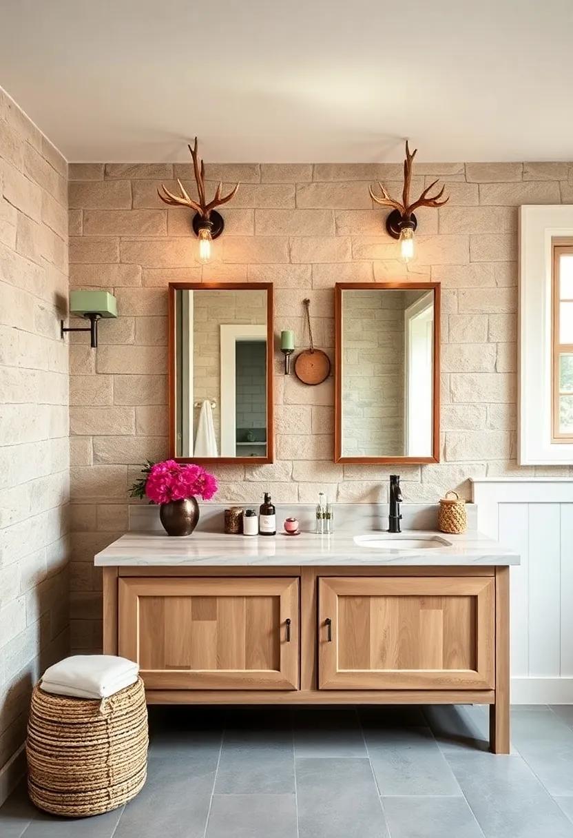 Faux‍ Antler Lighting: ‌Incorporate faux antler fixtures‍ for‌ a ‌fun and quirky touch that still feels at home in a rustic farmhouse ⁣setting