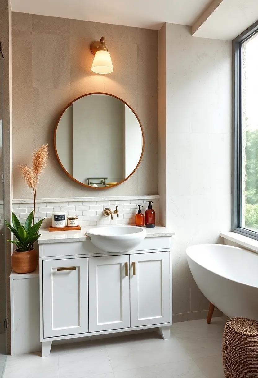 Hand-Painted Ceramic Fixtures: Introduce a splash of color ‌and artistry with ⁣hand-painted ceramic fixtures⁢ that reflect a personal ⁣touch in‍ your bathroom