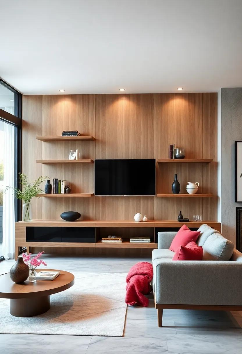 Minimalist Masterpiece: ​Sleek and ⁢simple, these⁢ modern floating shelves make a⁣ statement while providing a clean aesthetic ​that's perfect for contemporary spaces
