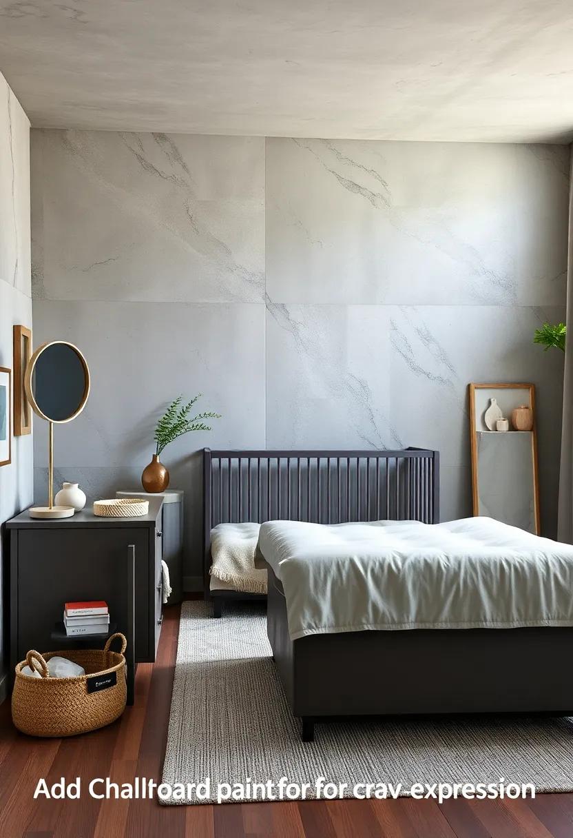 Add Chalkboard Paint to⁣ a Small Section for Creative expression