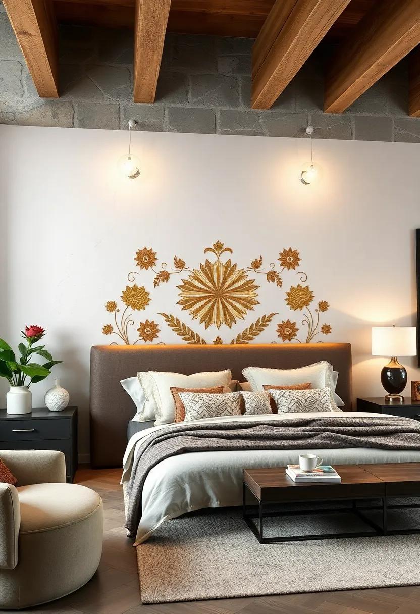 Hand-Painted Designs: Celebrate craftsmanship with⁤ a hand-painted headboard that boasts unique patterns, adding a one-of-a-kind element to your bedroom