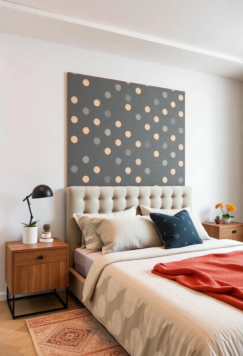 Whimsical Polka Dots: Add ‌a playful touch to your bedroom with polka-dotted patterns that exude fun and whimsy,​ perfect‌ for a youthful aesthetic